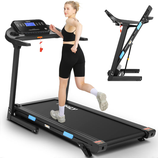 FUNMILY FUNMILY 3.25HP Treadmill with Auto 12% Incline, Folding Treadmill for Home&Office,Speed Range 0.6~10mph, 300 lbs Weight Capacity