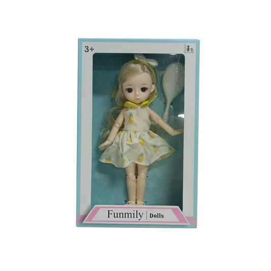 FUNMILY Fashionable dolls, designable hairstyles, and fun toy accessories!