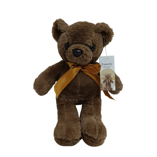 FUNMILY Teddy Bear Plush Toy, Baby Gift, Valentine's Day Gift, Brown