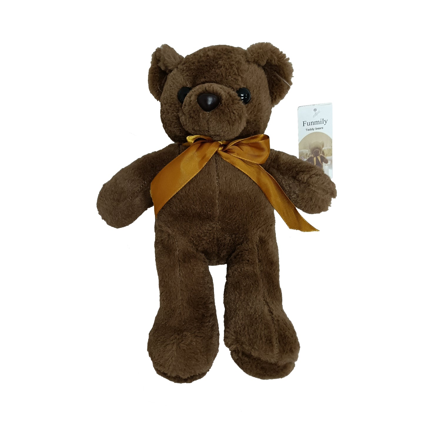 FUNMILY Teddy Bear Plush Toy, Baby Gift, Valentine's Day Gift, Brown