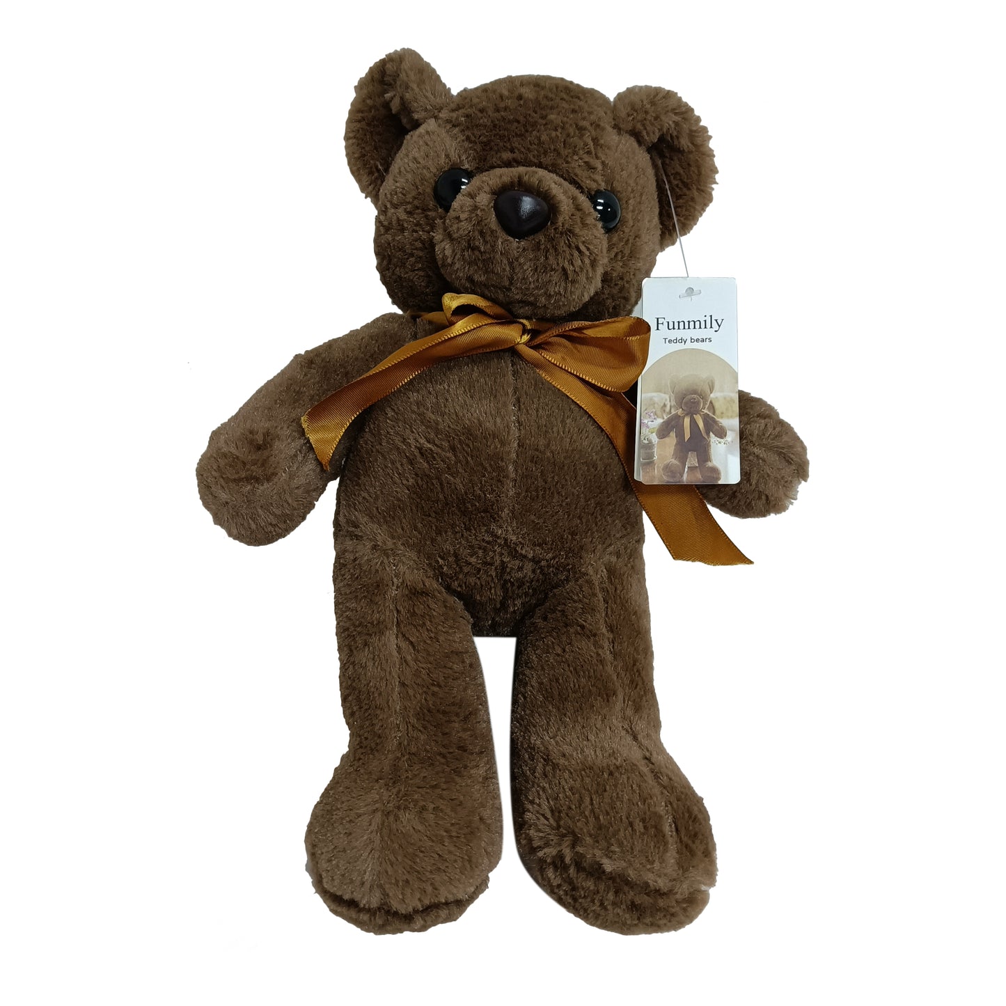 FUNMILY Teddy Bear Plush Toy, Baby Gift, Valentine's Day Gift, Brown