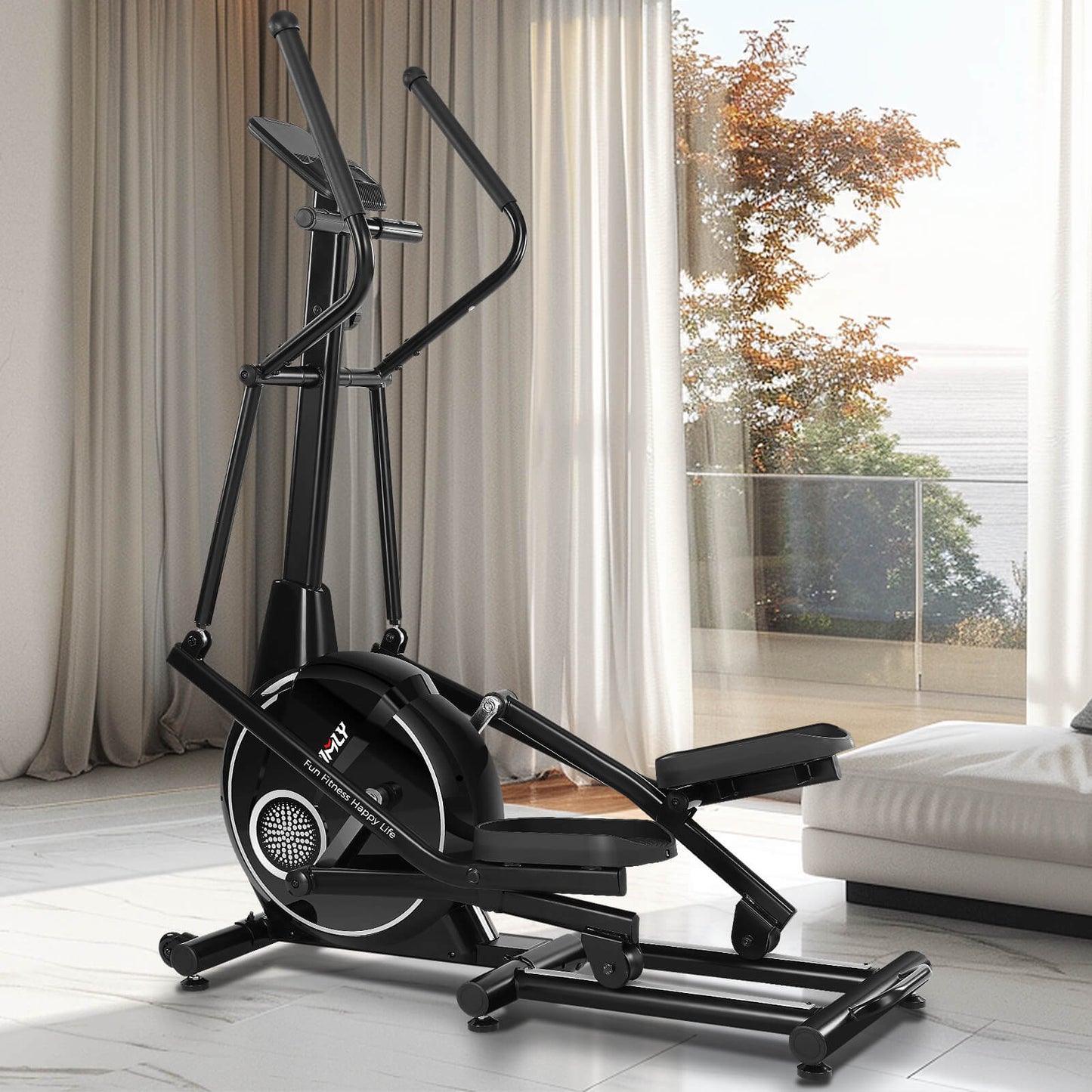 Portable Elliptical with LED Display F5983